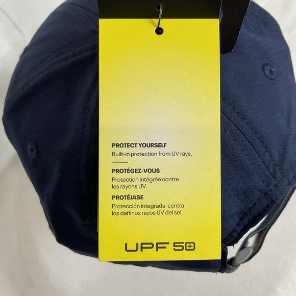 Notre Dame UA Performance Navy Blue Hat Cap New Airvent CoolSwitch Adjustable - Picture 4 of 6